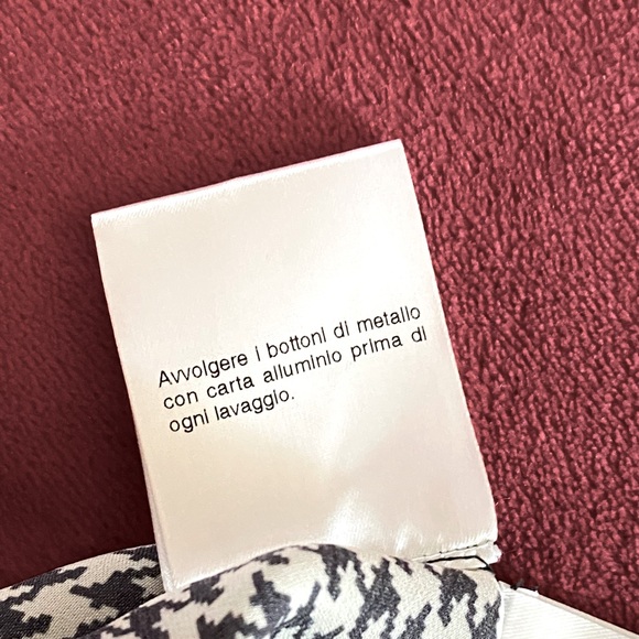 Gorgeous ❤️ Authentic Gucci Scarf Belted Silk Houndstooth Dress - Picture 7 of 13